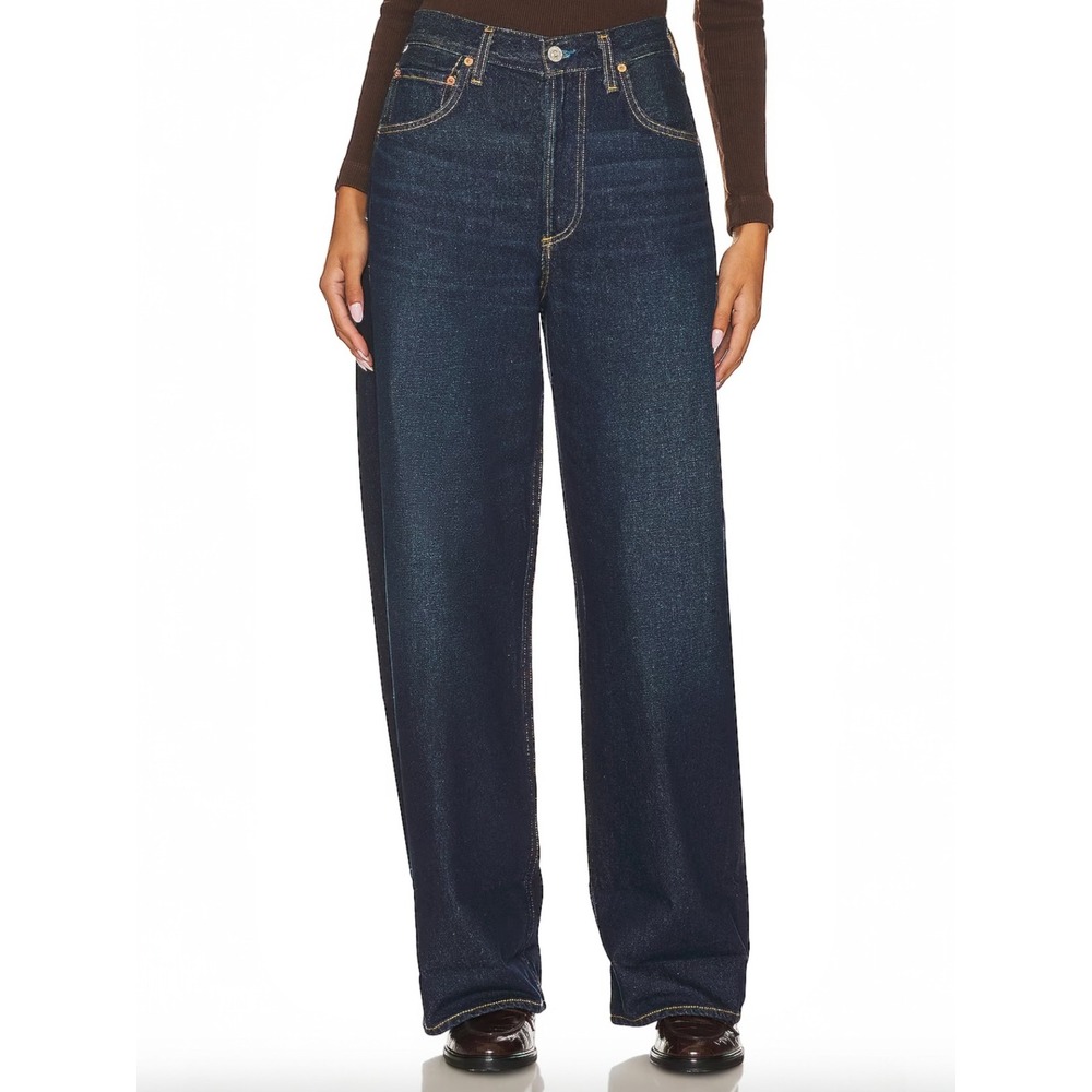 CITIZENS OF HUMANITY Ayla Baggy Wide Leg Jeans in Bravo NWOT